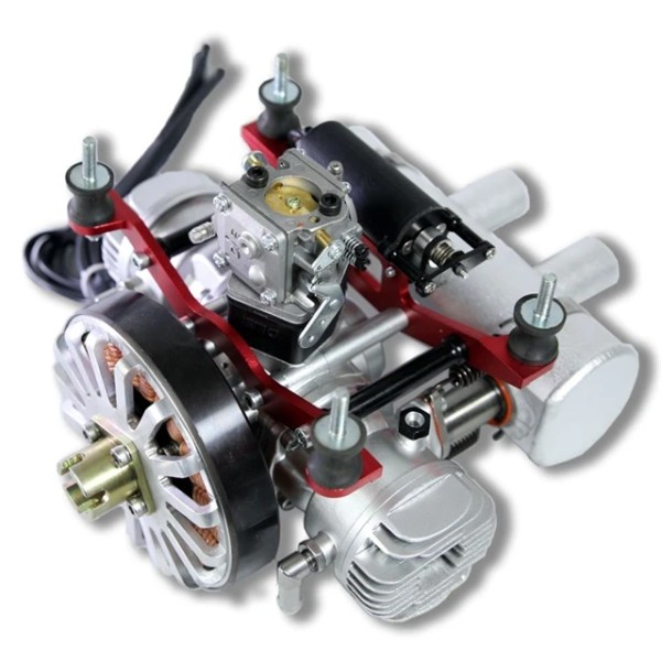 DLE70HD Drone Engine4.2kw Water-Cooled Hybrid Electricity Generator Gasoline Engine Electric Kit Airplane Engine Fixed Wing DIY